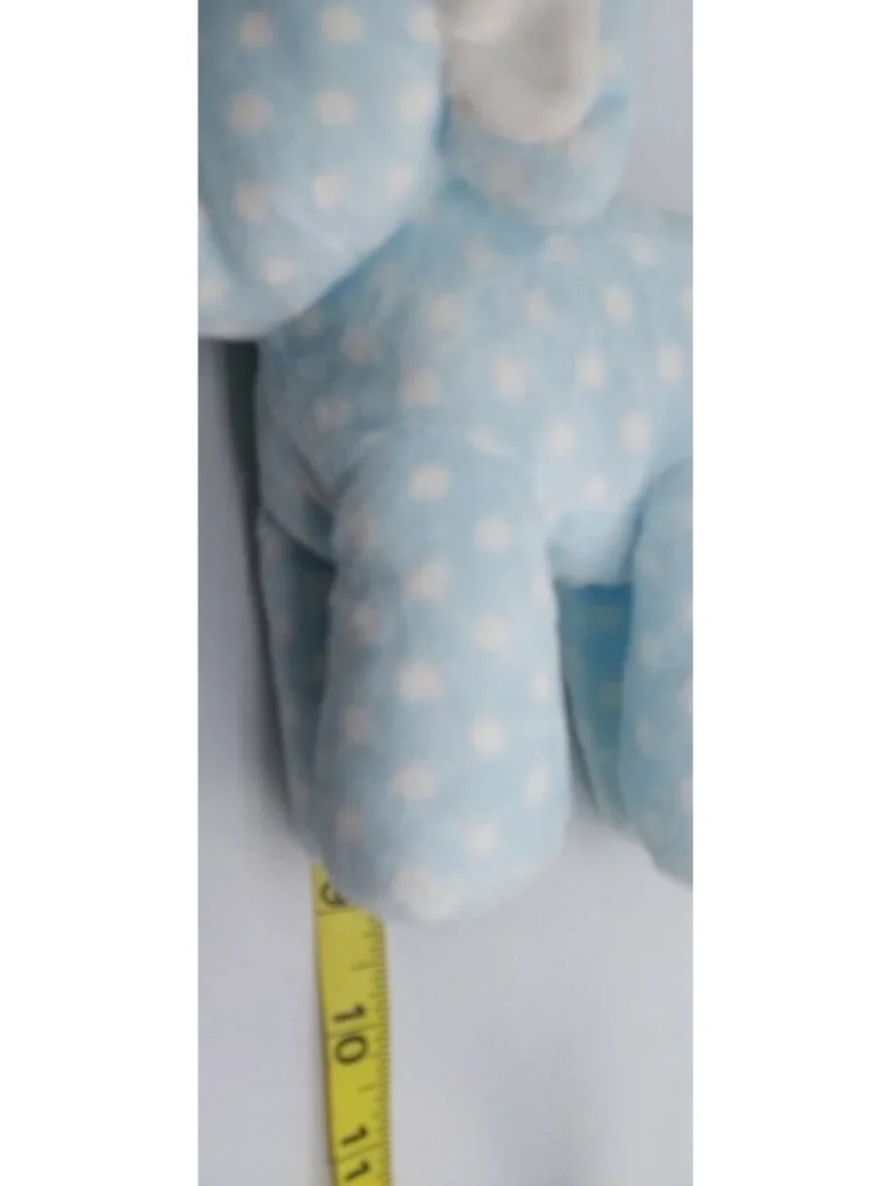 Gund Lolly Plush Blue White Polka Dot Elephant Friends Stuffed 8